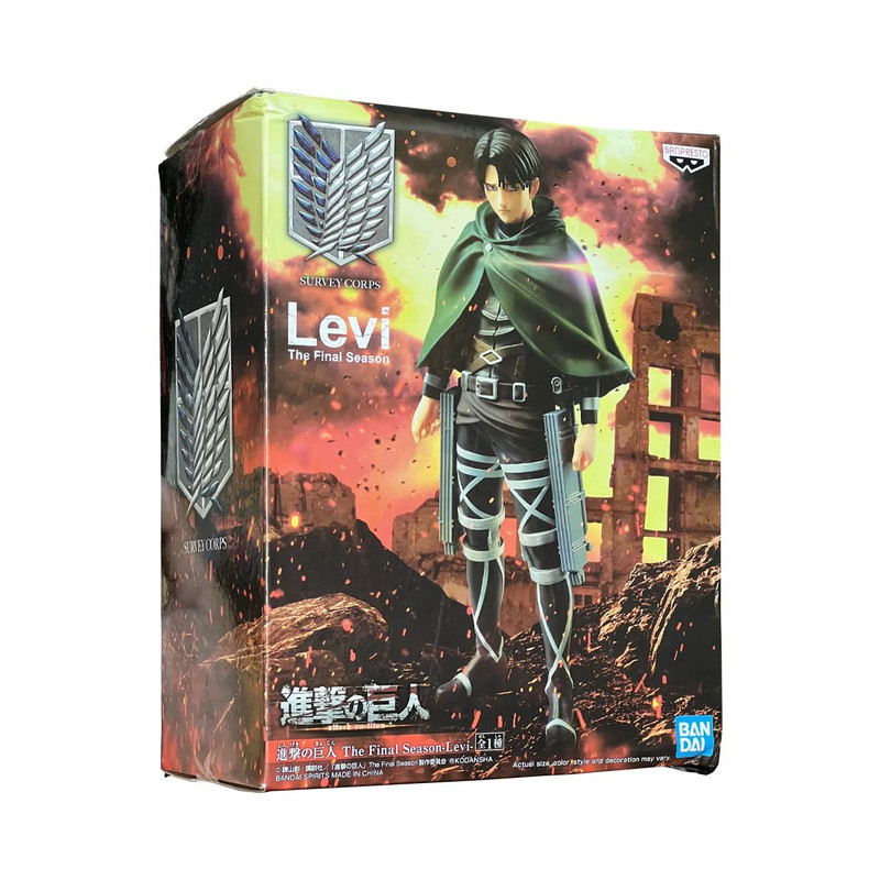 (Pre-Owned) Banpresto Attack On Titan: Levi Ackerman Figure - مجسم مستعمل